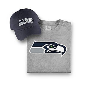 Fanatics Men's NFL Team T-Shirt & Hat Sets (Various Teams) from $16 & More + Free Shipping