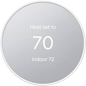 Select Electric Companies: Google Nest Smart Programmable WiFi Thermostat from $0 (Active Account Required)