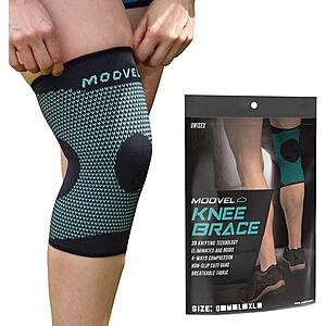 Modvel Compression Knee Sleeve (Single): Turquoise $7.55 & More