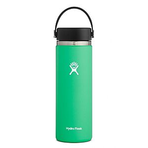 Water Bottles: 20-oz Hydro Flask Wide Mouth Insulated Water Bottle $25 & More + Free Shipping w/ Prime