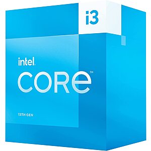 Intel Core Desktop Processors (12th & 13th Gen.) from $100 & More + Free Shipping