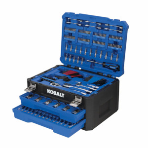 Kobalt  257-Piece tool set $90