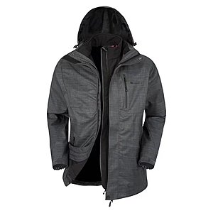 Mountain Warehouse Bracken Melange 3in1 Men's Jacket $63.99, Brisk Extreme Mens Waterproof Jacket $47.99 and More