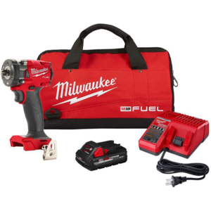 Milwaukee M18 FUEL Brushless Cordless 3/8 in. Compact Impact Wrench w/Friction Ring High Output Kit Clearance at Home Depot $125 YMMV