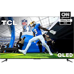 $320: 55" TCL Q6 Series QLED 4K Smart Google TV