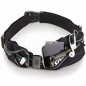 Two Pocket Running Belt - Good for Sports and Outdoors at Amazon $9.97