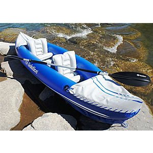2-Person Kayak: Solstice Whitewater Rapids Rogue 2-Person Convertible Inflatable Kayak $77 + Free Shipping