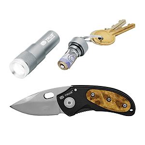 Dockers Men's Travel Kit $10.50, True Utility Pocket Tool Knife & Flashlight Set $8.40 + Free Shipping **Kohl's Cardholders**