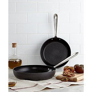 All-Clad Hard Anodized 8" & 10" Fry Pan Set $27.99 + Free S/H on $48+