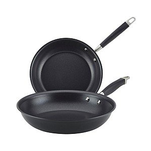 2-Piece Anolon Advanced Home Hard-Anodized 12.75" & 10.25" Nonstick Skillets $28 & More + Free Store Pickup