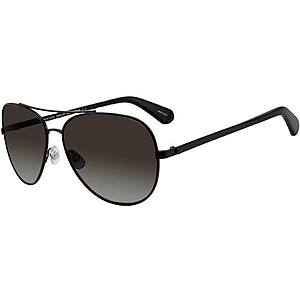 Kate Spade Avaline 2/S Polarized Aviator Sunglasses (Black) $40 + Free Shipping