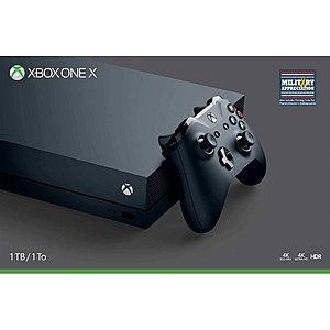 Active Military/Veterans: Xbox One X 1TB PlayerUnknown's Battleground Bundle - $299 No Tax