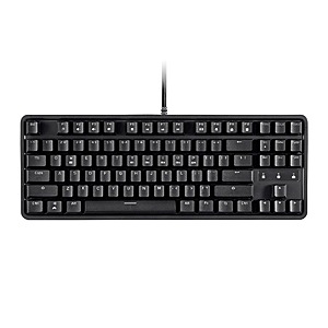 Monoprice Workstream Tenkeyless (TKL) Brown Switch Mechanical Keyboard, Black $26.99 + FS