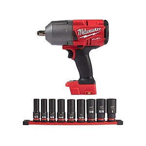 Milwaukee M18 FUEL Cordless 1/2 in. Impact Wrench at Home Depot for $209 (possibly $188) + tax w/free socket set