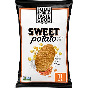11-Oz Food Should Taste Good Tortilla Chips (Sweet Potato) $3