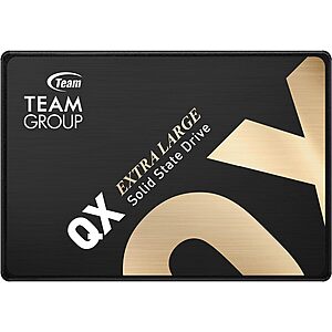 4TB TEAMGROUP QX 3D NAND QLC 2.5" SATA III Solid State Drive $143 + Free Shipping