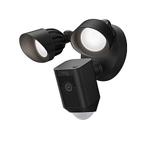 Ring Floodlight Cam Wired Plus Security Camera + $50 Dell Promo eGift Card $120 + Free Shipping