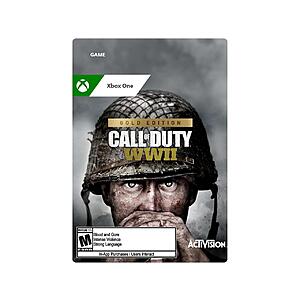 Xbox Series X/S/One Games: Call of Duty: WWII - Gold Edition  $18 & More  + Digital Delivery