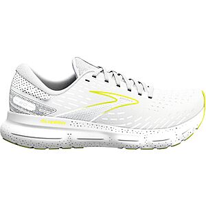 Brooks Men's Glycerin 20 Running Shoes (White/Neon Green) $58.50 + Free Shipping