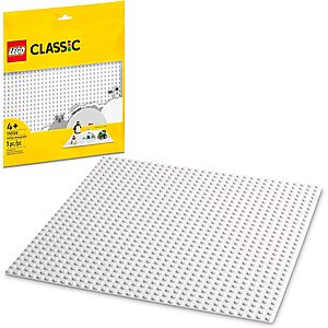 $4.19: LEGO Classic White Baseplate 11026