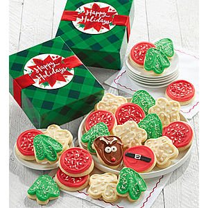 Cheryl's Cookies: 12-Ct Happy Holidays Buttercream Frosted Cookie Gift Box $8 & More + Free S&H w/ ShopRunner