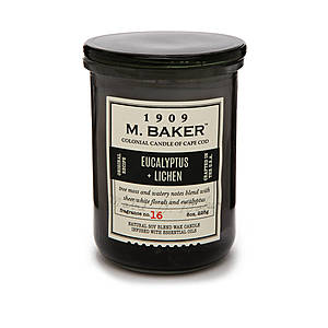 8-Oz Colonial Candle M. Baker Apothecary Candle (Eucalyptus & Lichen) $5.85 + Free Shipping