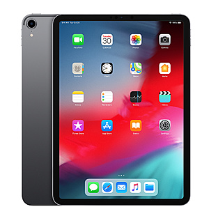 64GB Apple iPad Pro 11" Wi-Fi Tablet (Apple Certified Refurbished, 2018 Model) $549, 512GB $849