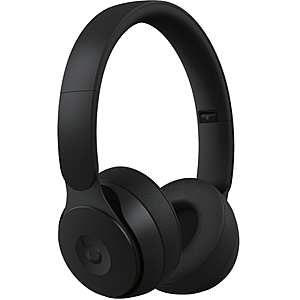 Beats By Dr. Dre Solo Pro Black Noise Cancelling Wireless On Ear Headphones MRJ62LL/A $75