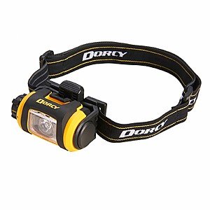 Dorcy Pro Series 200 Lumen LED Headlamp flashlight - 2 for $14.40 or 1 for $9.60