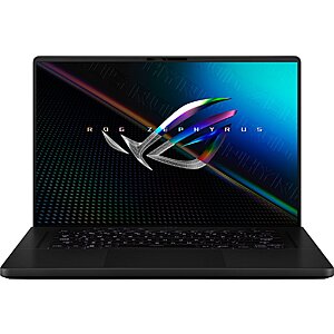 ASUS ROG Zephyrus M16 (Open-Box Excellent): 16" FHD+ IPS 165Hz, i7-12700, RTX 3060 (120W), 16GB DDR5, 512GB SSD $779.99