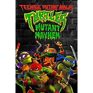 Teenage Mutant Ninja Turtles: Mutant Mayhem (2023) (4K UHD Digital Film) $9.99 via Amazon/Google Play