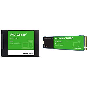 2TB bundle - WD green M.2 & SATA 1TB bundle - $43.51 at Amazon