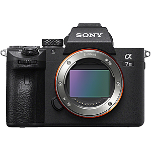 EDU Members: Sony Cameras & Lenses: Sony a7III Full Frame (Body) $1298 & More + Free Shipping