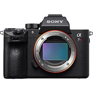 Sony EDU Members: Sony a7R III Mirrorless Camera (Body Only) $1998 & More + Free Shipping
