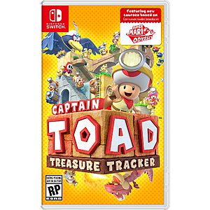 Captain Toad: Treasure Tracker - Nintendo Switch $27.50 free in store pickup at walmart