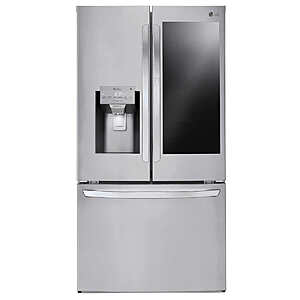 Costco Members: LG 27.5-cu-ft. InstaView Refrigerator + 6-cu-ft. LG Mini Fridge $1890 + Free Delivery