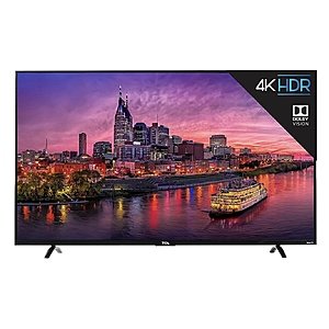 $553.99 55" TCL 55P607 for 4K TV UHD HDR with local dimming