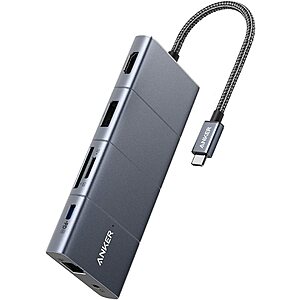 Anker USB C HUB 11-in-1 USB C Docking Station with Power Delivery- $55.99