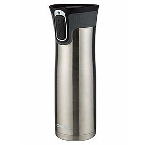 Contigo Travel Mugs: 16oz Contigo Stainless Steel Autoseal Coffee Mug $10 & More + Free S&H