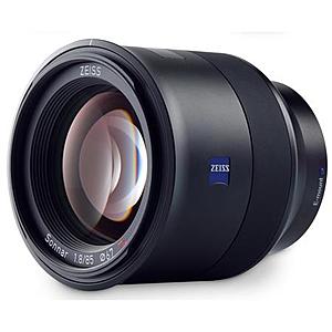 Zeiss 85mm f/1.8 Batis Lens for Sony Full Frame E-mount $719