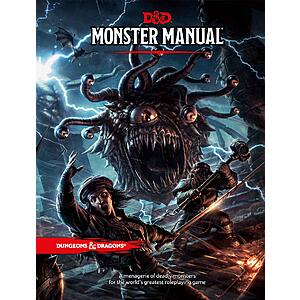 Dungeons & Dragons Monster Manual (Hardcover) $22.49 AC at Amazon, Free Shipping