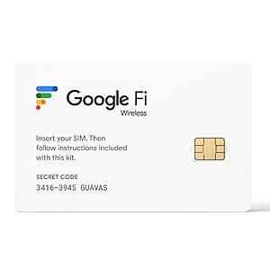 $16.00: Google Fi Wireless Unlimited Plus Plan - 1 Month (Prime Members) at Amazon