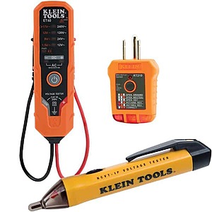 YMMV - Home Depot Klein Tools 3P outlet voltage tester  - $8.33