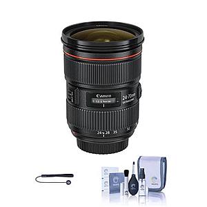 YMMV $1529 AC Canon EF 24-70mm f/2.8L II USM Zoom Lens - U.S.A. Warranty and more