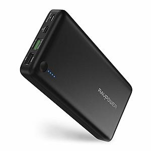 RAVPower 20100 mAh USB-C Portable Charger with QC 3.0 for Nintendo Switch, iPhone, 12-inch MacBook, Galaxy and More $31.99 + FSSS