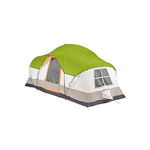 Tahoe Gear Olympia 10 Person 3 Season Outdoor Camping Tent, Green and Orange $99.99 + FS