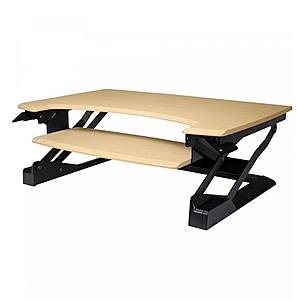 Ergotron Compact Sitting to Standing Desk Converter $125.79 + FS