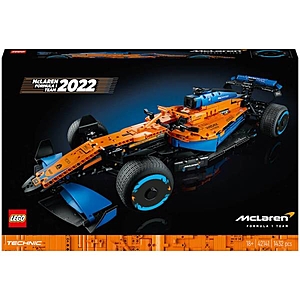 LEGO Technic: McLaren Formula 1 2022 Race Car Model Set (42141) - $159.99