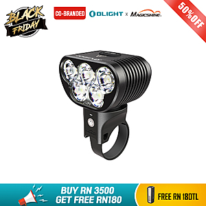 Olight RN 3500 (Magicshine 3500S Nebula) MTB Bike Light w/ free Taillight $85
