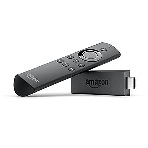 Select Refurb Amazon Devices: Fire TV Stick Streaming Media Player w/ Remote $9 & More + Free S/H w/ Prime